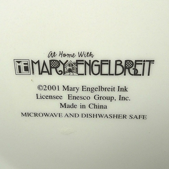 Mary Engelbreit 2001 Plate The Goal of Life is Living in Agreement with Nature - Picture 2 of 4